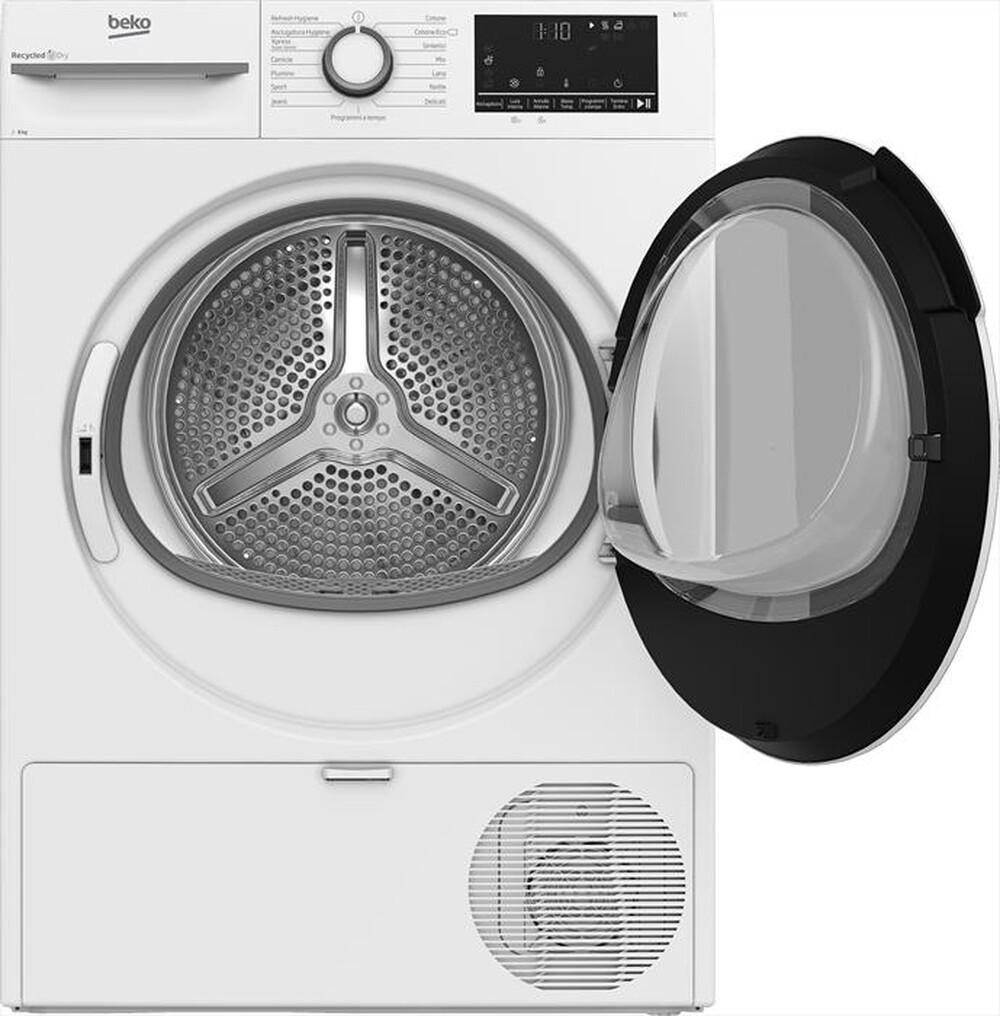 "BEKO - Asciugatrice BMT481WI 8 Kg Classe A+++-White"