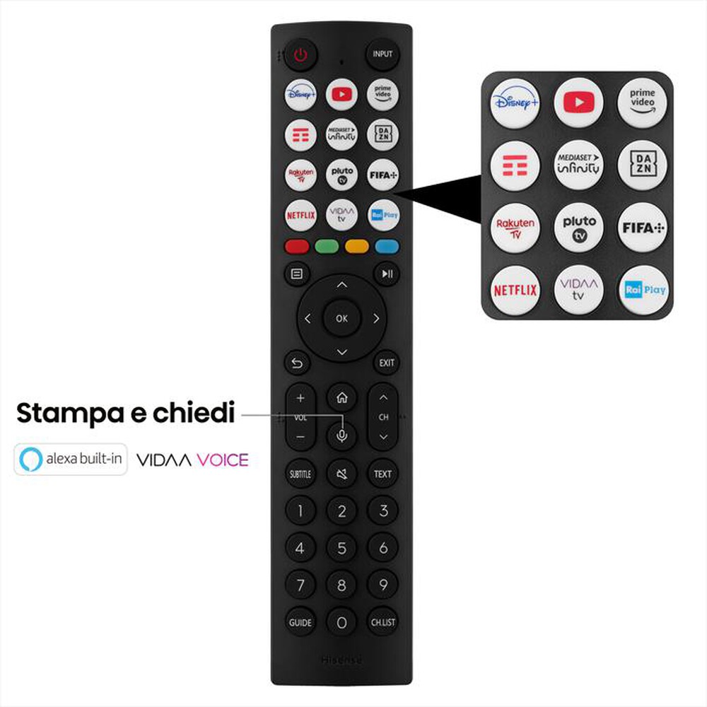 "HISENSE - Smart TV MINI LED UHD 4K 65\" 65U69KQ-Silver"