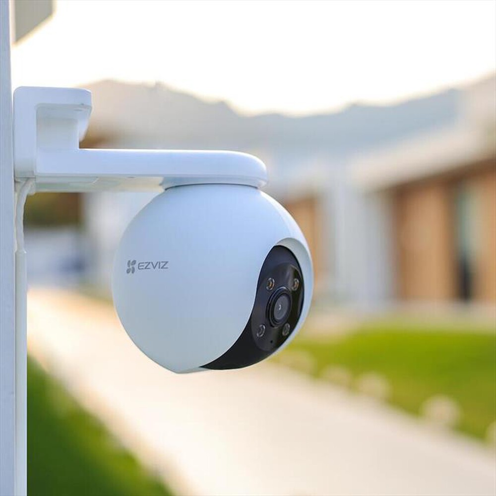 "EZVIZ - Telecamera WiFi per esterni H8 PRO 5MP-Bianco"