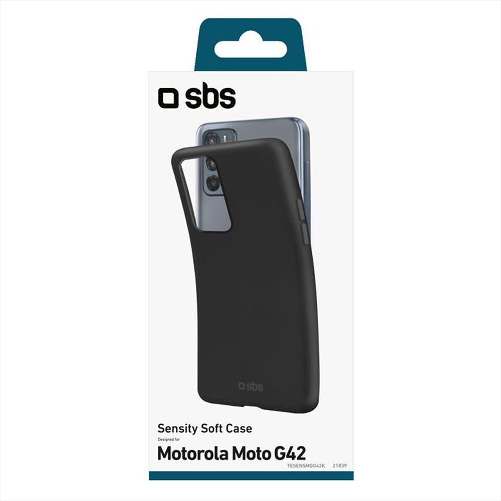 Immagine del prodotto SBS - Cover Sensity TESENSMOG42K per Motorola Moto G4-Nero