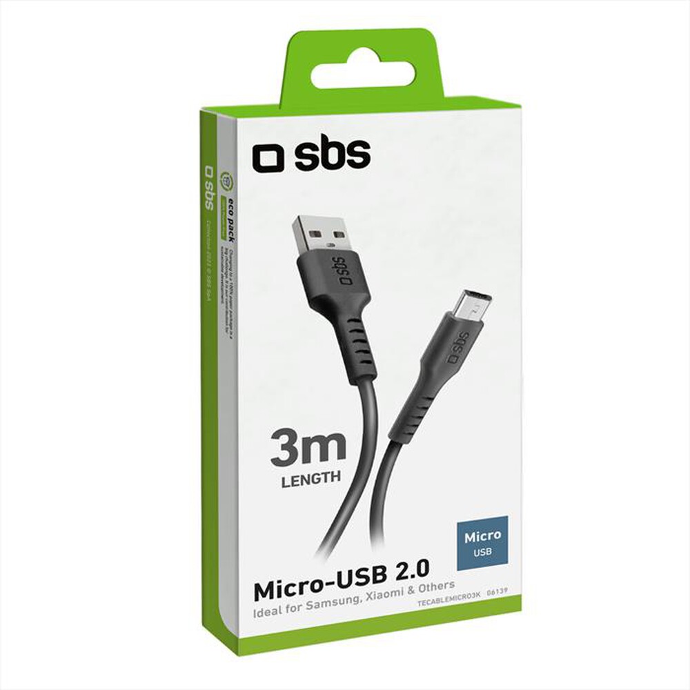 "SBS - TECABLEMICRO3K-Nero"