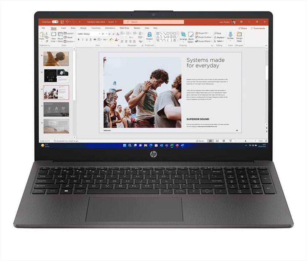 "HP - NOTEBOOK 250 G10 15,6\"-Chalkboard Gray"