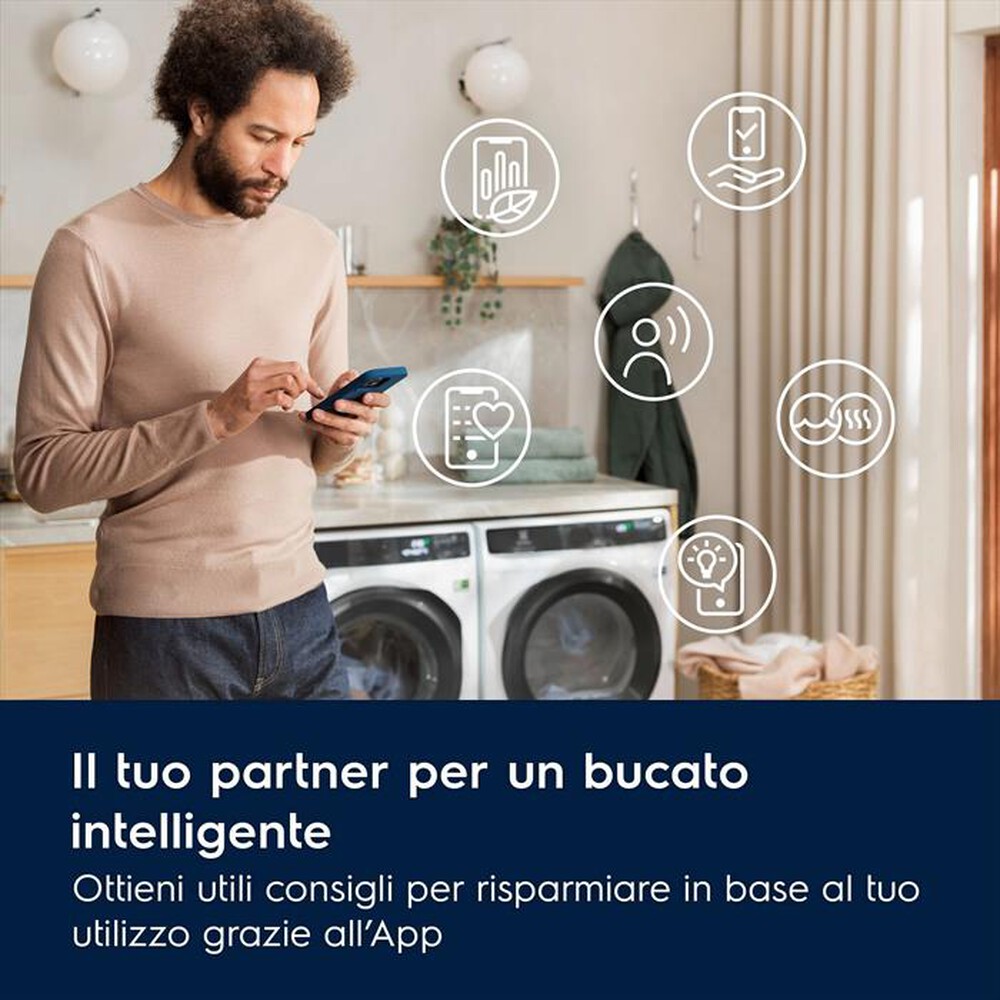 Immagine del prodotto ELECTROLUX - Asciugatrice EW7H48GY 8Kg Classe B-Bianco