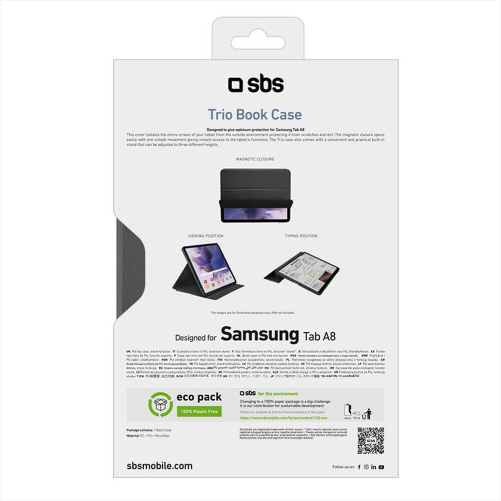 "SBS - TABKPROTABA821K-Nero"