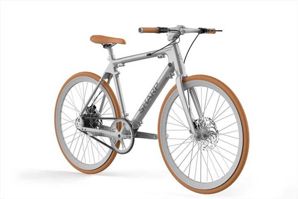 "SHARP - Bici elettrica a pedalata assistita BK-RS08E-S-Silver"