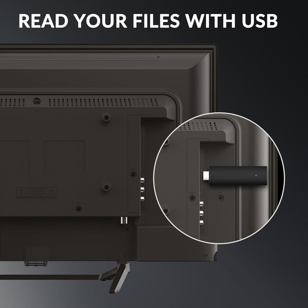 Immagine del prodotto STRONG - TV LED HD READY 24" SRT24HE4023C-nero