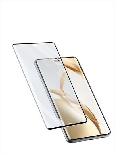 CELLULARLINE - Pellicola IMPACT GLASS CURVED per Honor 200 Pro-Trasparente