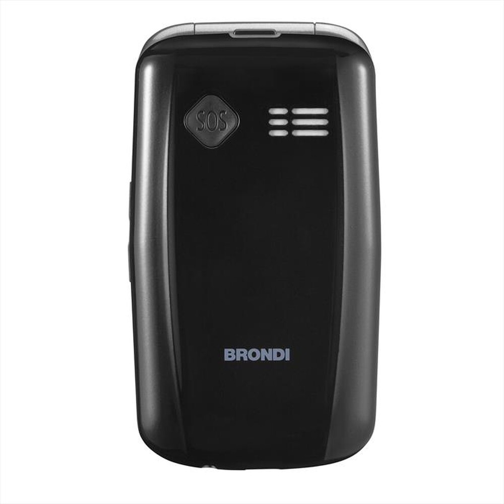 "BRONDI - Cellulare AMICO SICURO PLUS-BLACK METAL"