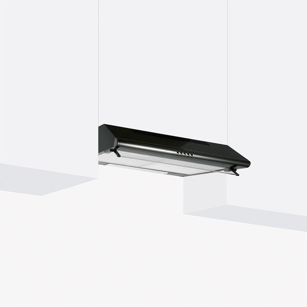 "GLEM GAS - Cappa ad isola GHC631BK-NERO"