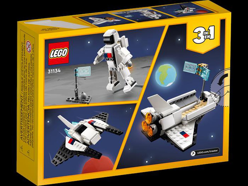 "LEGO - CREATOR 3IN1 Space Shuttle - 31134"