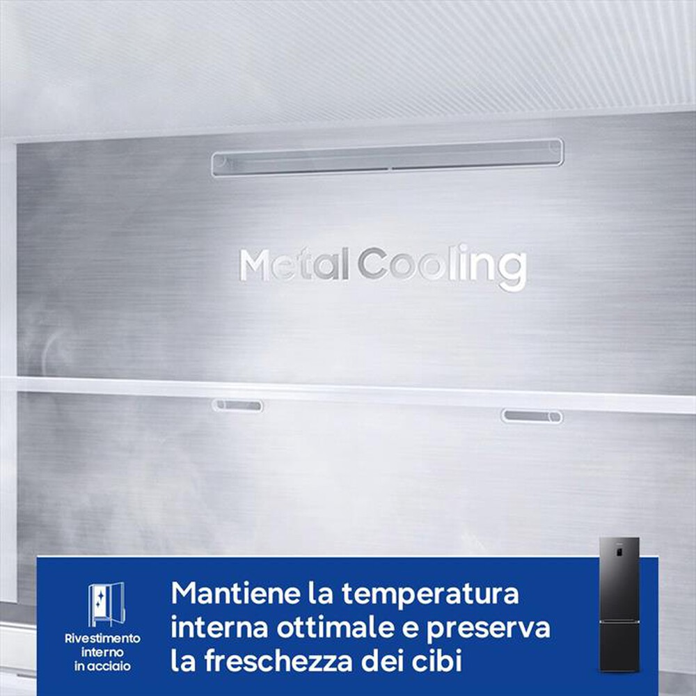 Immagine del prodotto SAMSUNG - Frigorifero combinato RB38C776CB1/EF Classe C 390l-Antracite