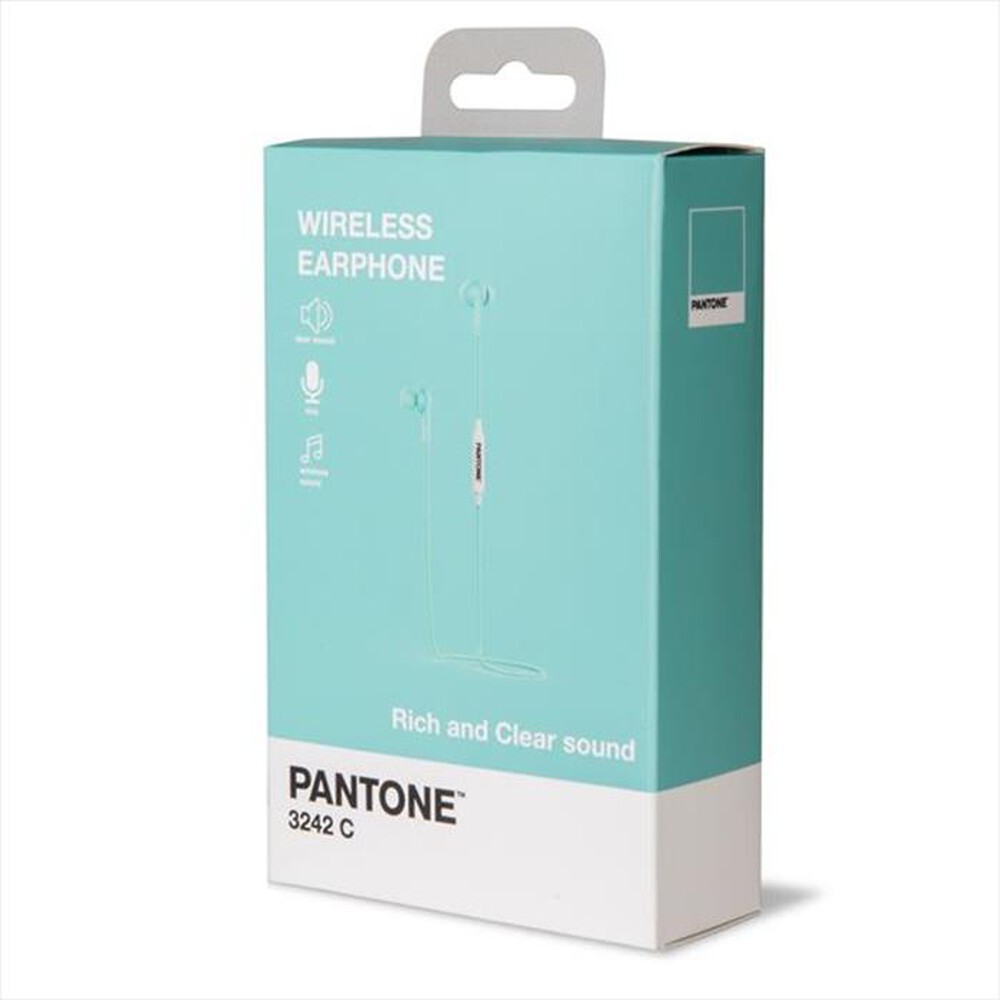 Immagine del prodotto PANTONE - PT-WE001L - STEREO BTH EARPHONE-AZZURRO/PLASTICA