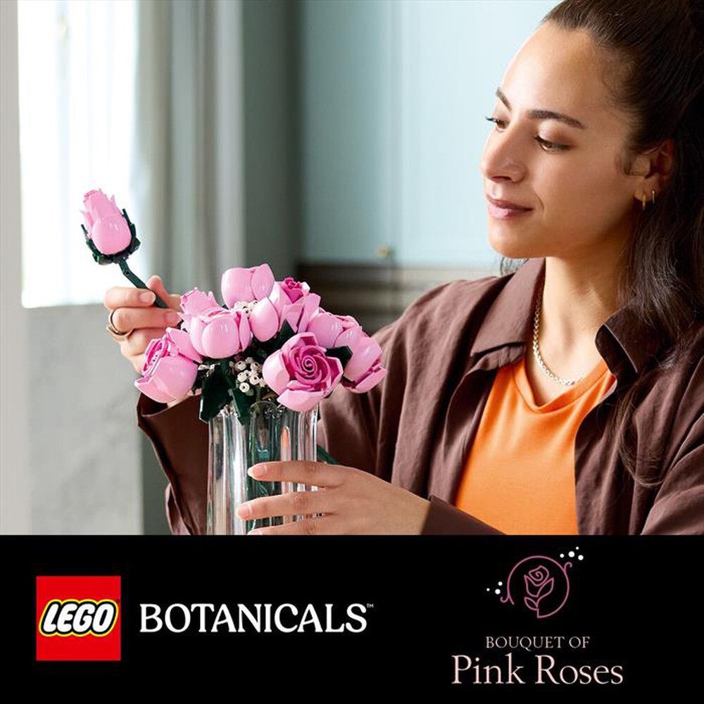 Immagine del prodotto LEGO - BOTANICALS Bouquet di rose rosa 10374