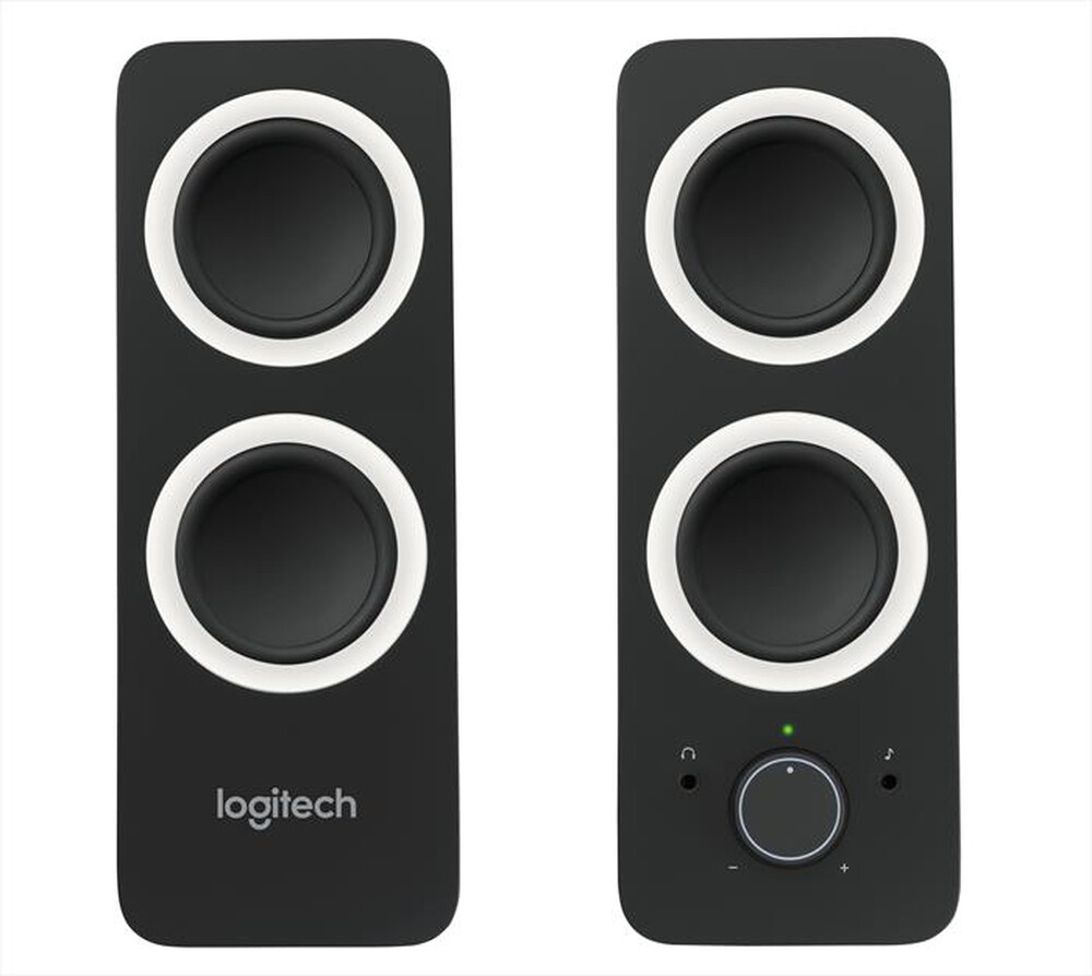 "LOGITECH - Z200 Multimedia Speakers - Midnight Black"