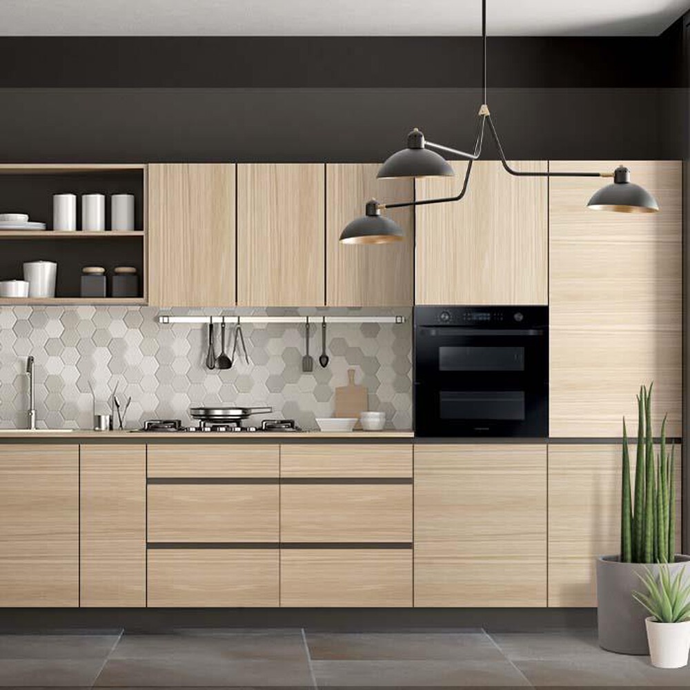 "SAMSUNG - Forno incasso elettrico NV75N5641RB/ET Classe A+-vetro nero"
