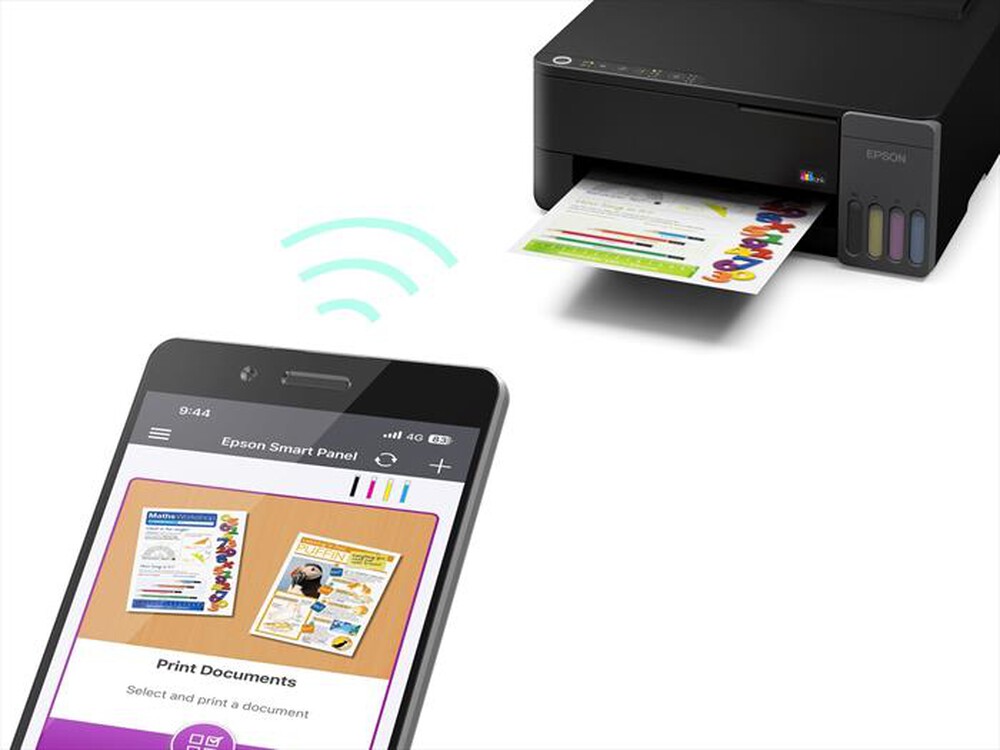 Immagine del prodotto EPSON - Stampante A4 Wi-Fi ECOTANK ET-1910-Nero