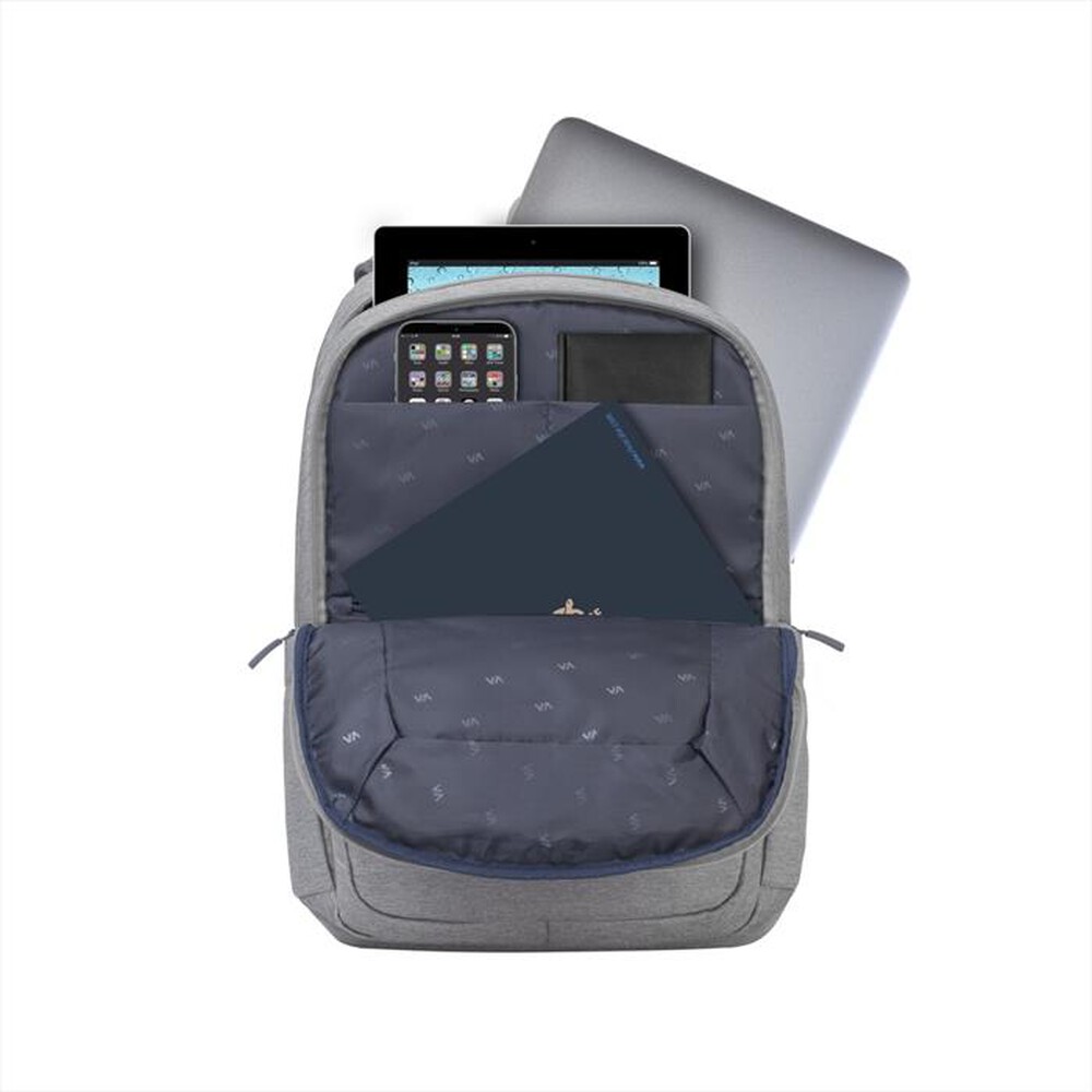 "RIVACASE - 7760 ZAINO PER NOTEBOOK DA 15,6\"-Grigio"