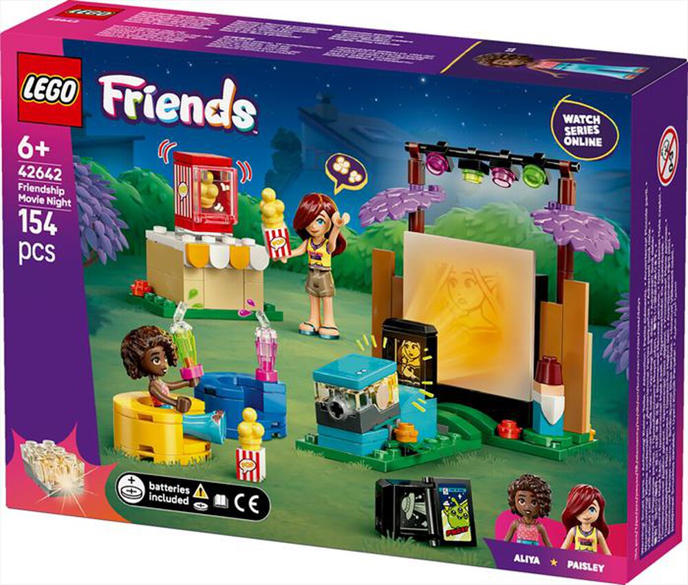 Immagine del prodotto LEGO - FRIENDS Movie Night dell&rsquo;amicizia 42642