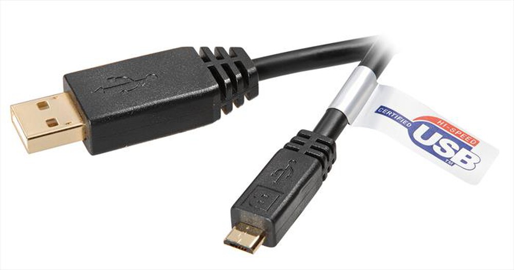"VIVANCO - USB 2.0 1.8m-Nero"