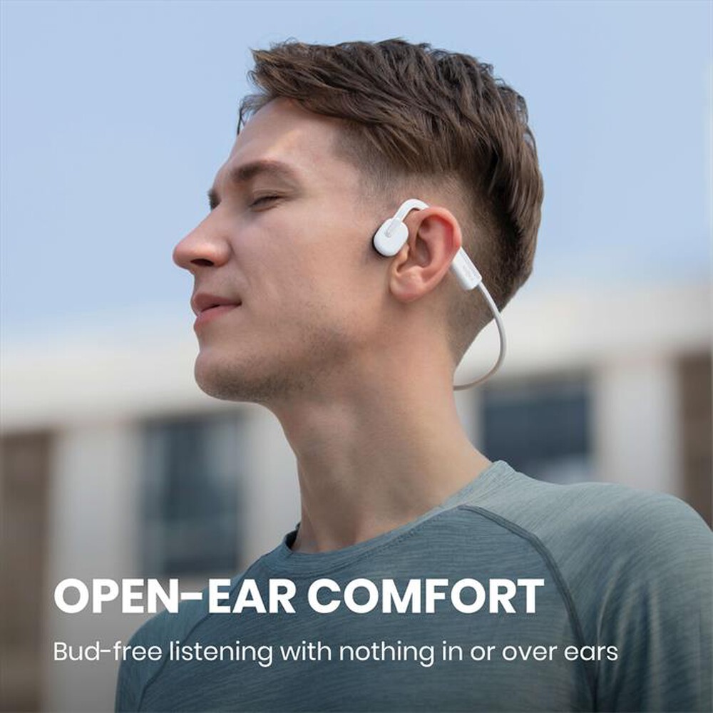 "SHOKZ - Auricolare BT OPENMOVE-White"