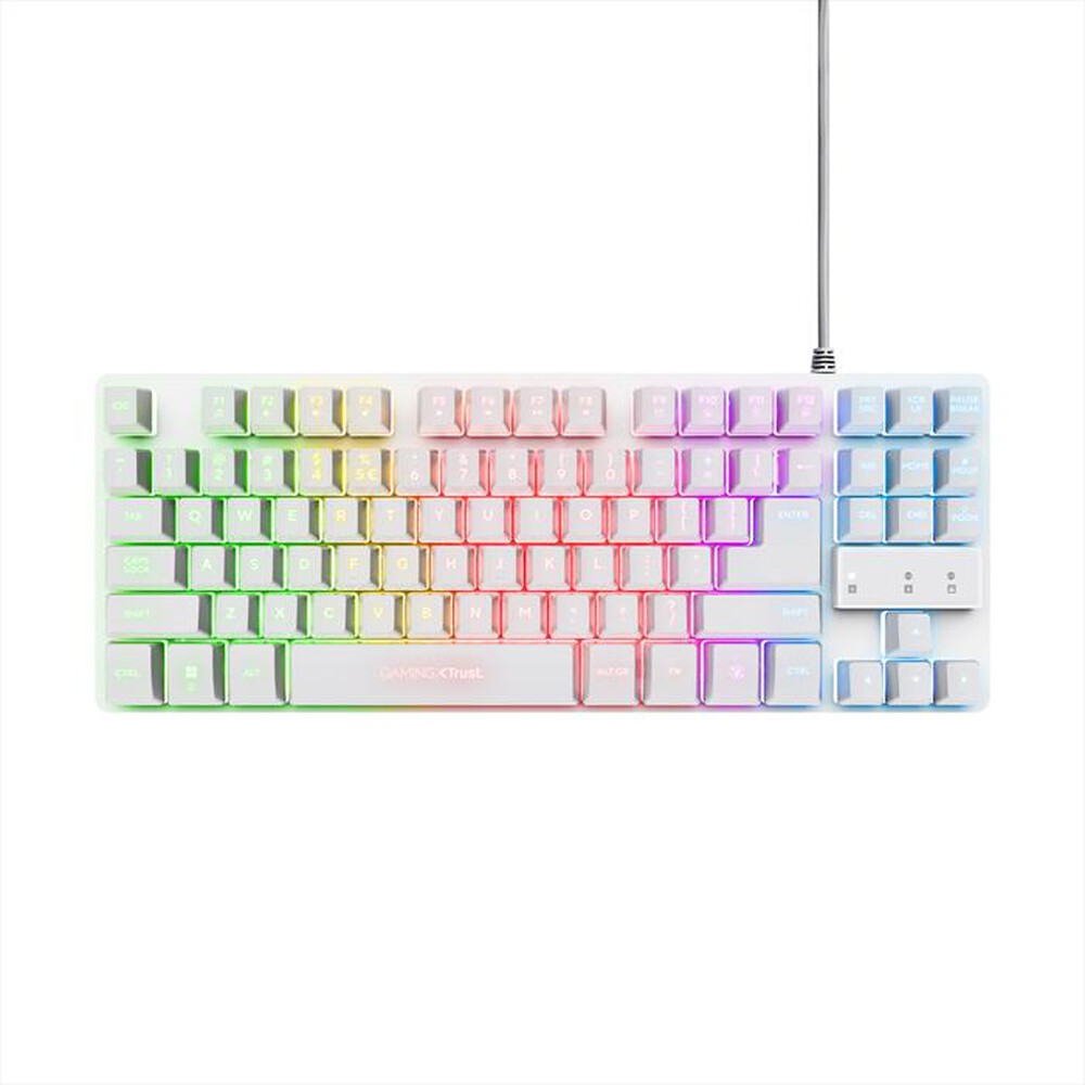 "TRUST - Tastiera + Mouse GXT794W 3-IN-1 BUNDLE-White"