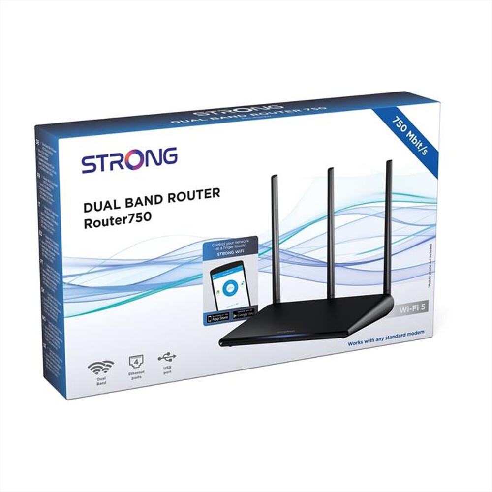 "STRONG - ROUTER750-nero"