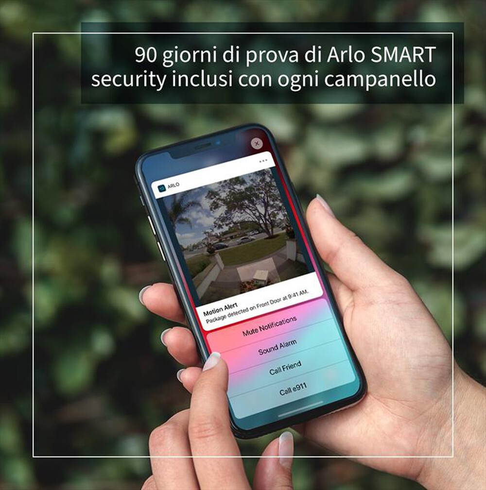Immagine del prodotto ARLO - ESSENTIAL VIDEO DOORBELL SENZA FILI-Black