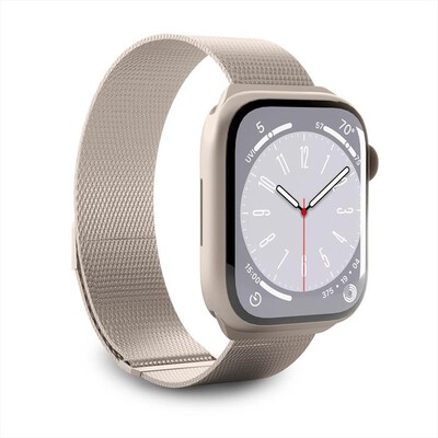 PURO - Cinturino MILANESE PUMILAW40CHMP Apple Watch-Champagne