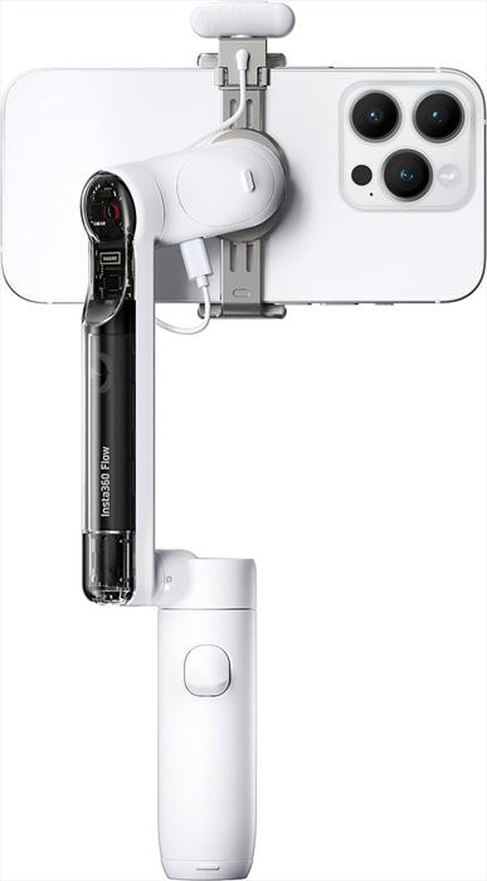 "INSTA360 - Stabilizzatore tracciamento IA FLOW CREATOR KIT-White"