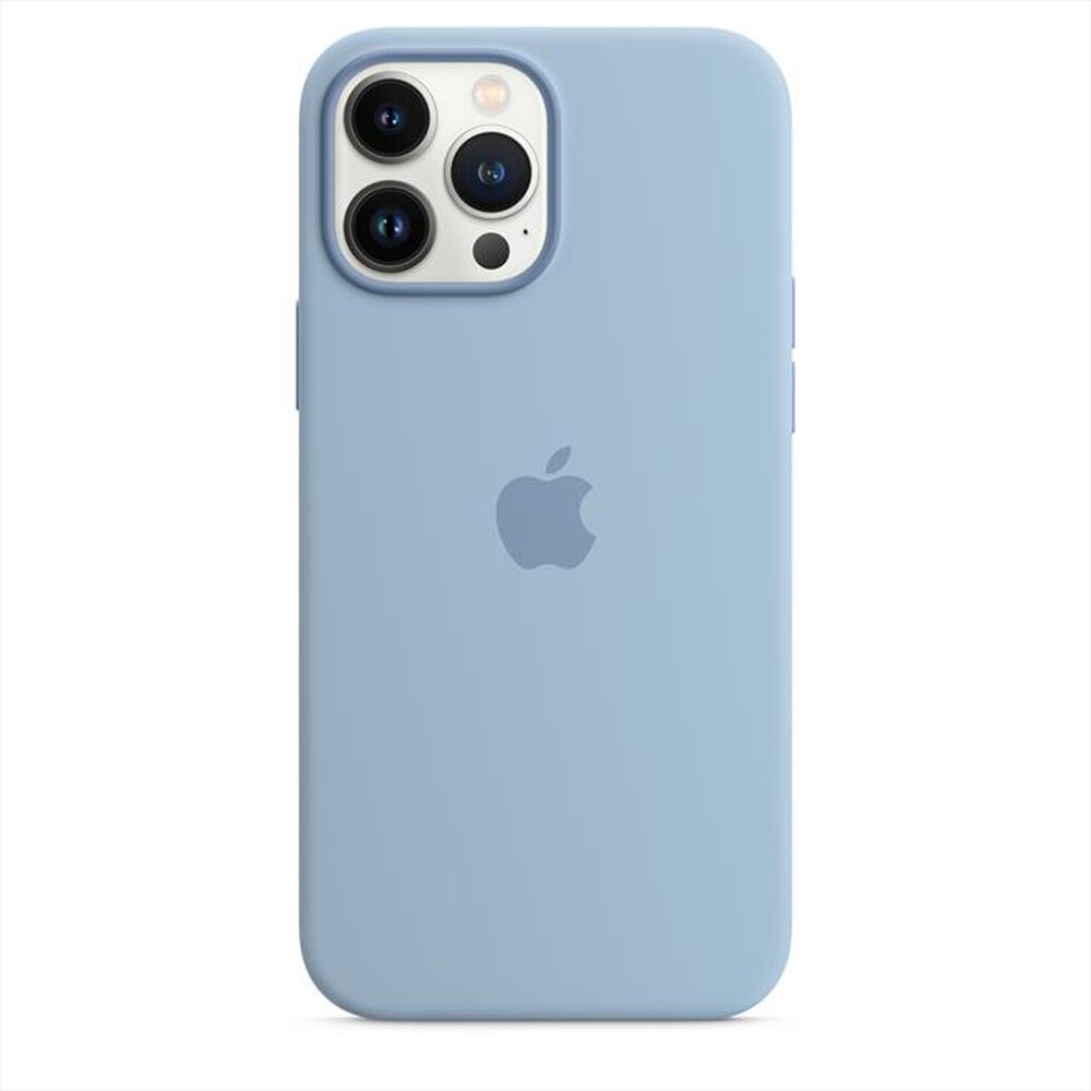 "APPLE - COVER PER IPHONE 13 PRO MAX SILICONE CON MAGSAFE-Celeste Nebbia"