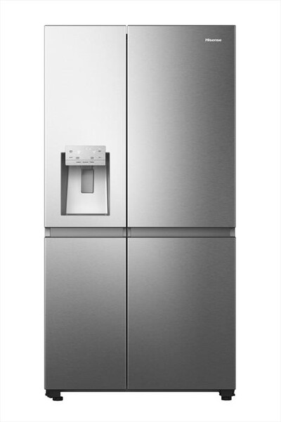 HISENSE - Frigorifero side by side RS818N4TIE Classe E 632lt-Inox