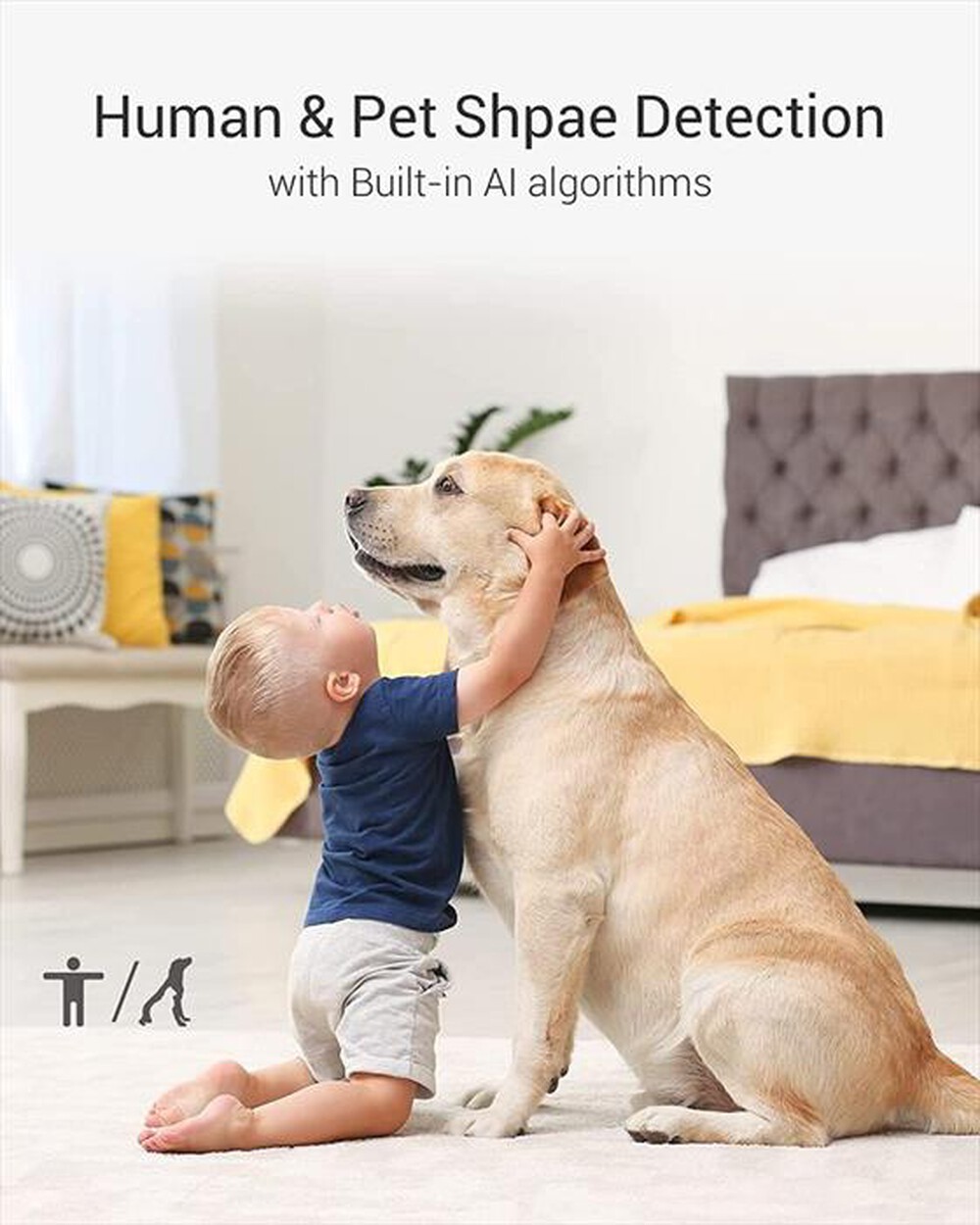 "EZVIZ - Telecamera smart home C6-Bianco"