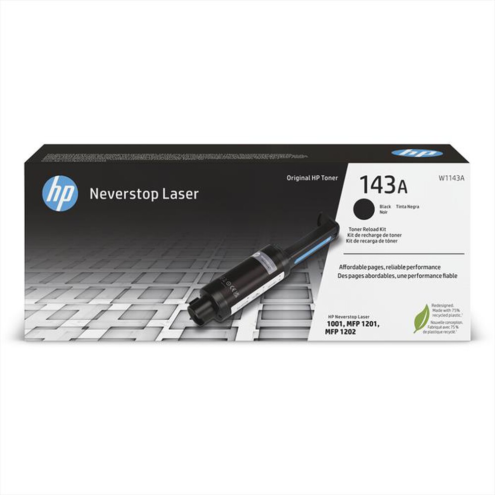 "HP - NEVERSTOP HP 143A-Nero"