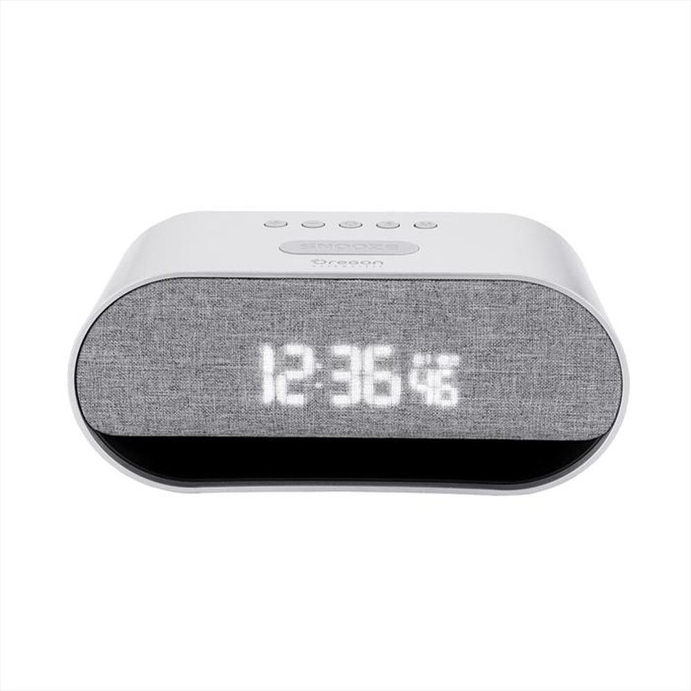 "OREGON SCIENTIFIC - CIR600 OROLOGIO SVEGLIA BLUETOOTH-Grey"