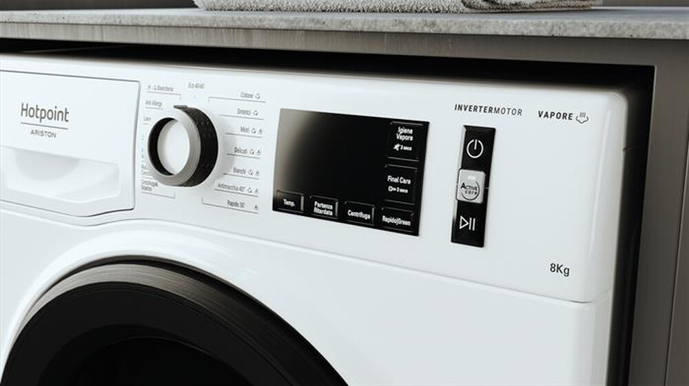 "HOTPOINT ARISTON - Lavatrice ACTIVE 20 NG846WMA IT N 8 Kg Classe A-Bianco"