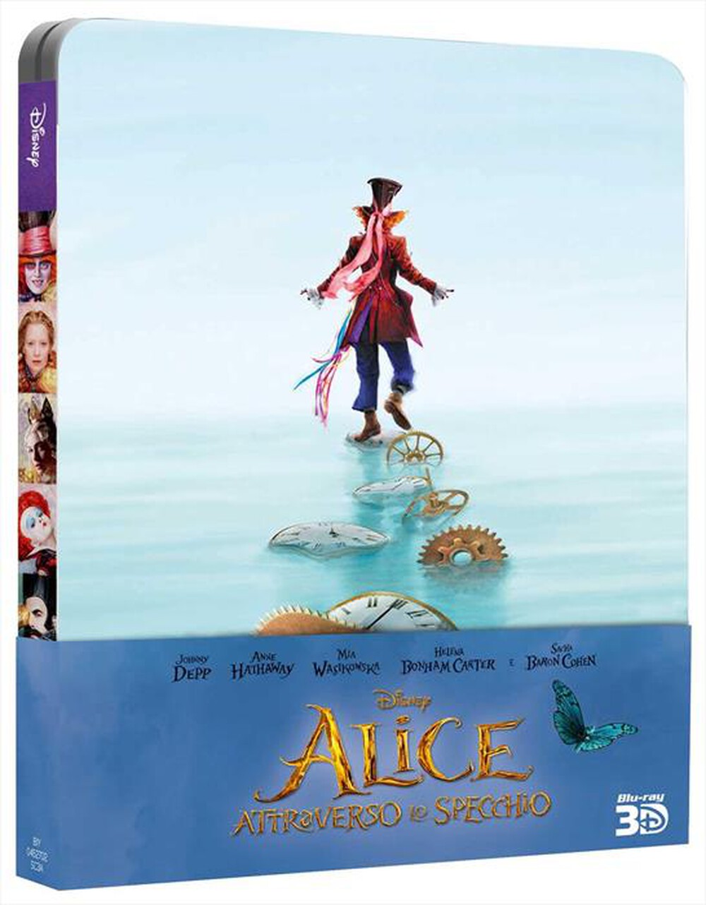 "WALT DISNEY - Alice Attraverso Lo Specchio (Steelbook) (Blu-Ra"