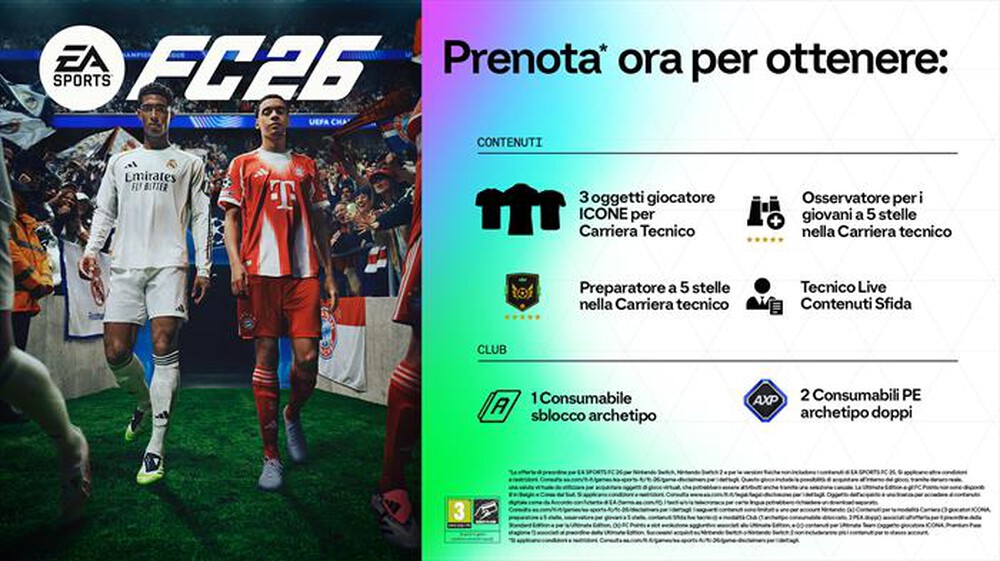 Immagine del prodotto ELECTRONIC ARTS - EA SPORTS FC26 PS5-N/D