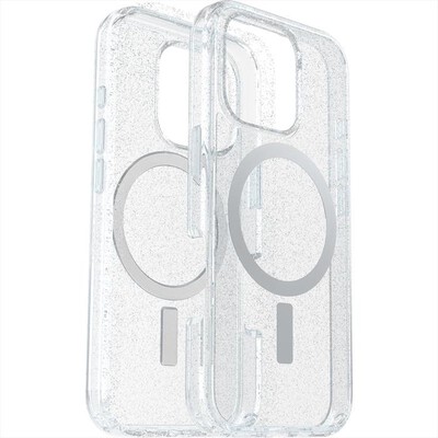 OTTERBOX - SYMMETRY CLEAR MAGSAFE CUSTODIA IPHONE 16 PRO-trasparente/glitter