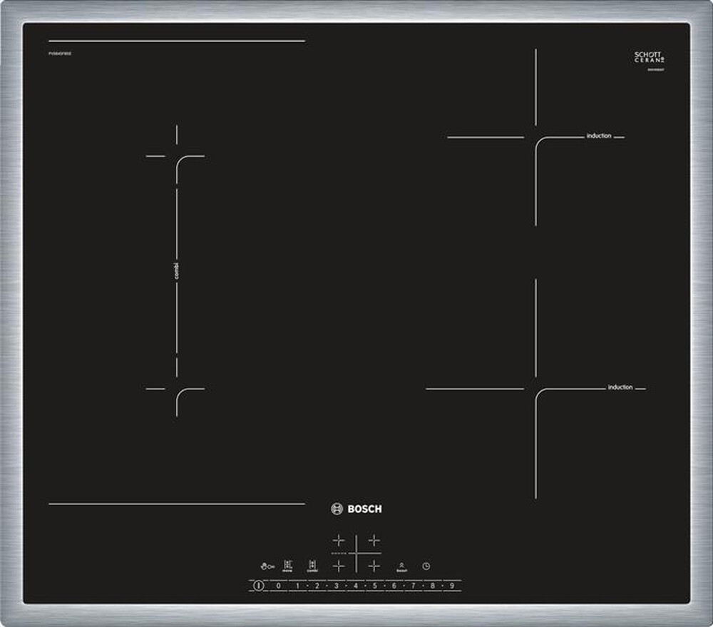 "BOSCH - Piano cottura induzione PVS645FB5E 58,3 cm"