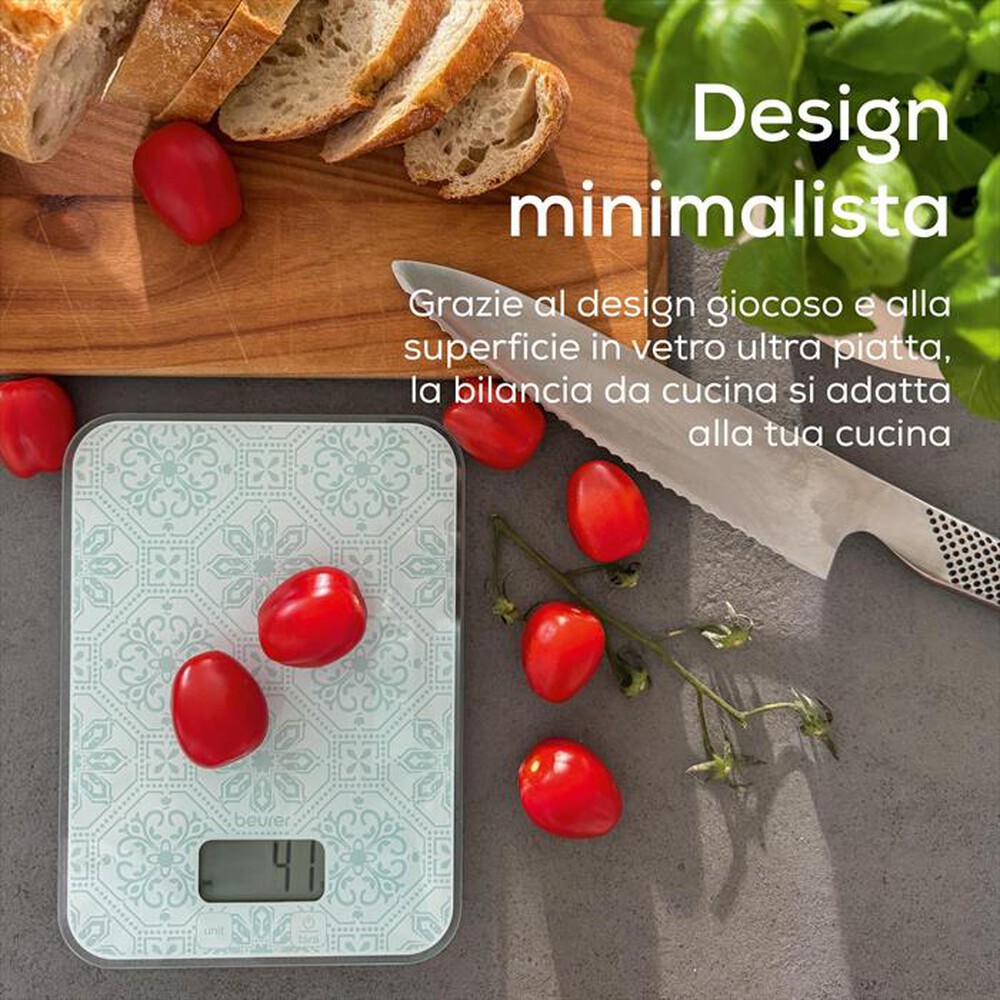 Immagine del prodotto BEURER - Bilancia da cucina KS 19 VINTAGE-Bianco e azzurro