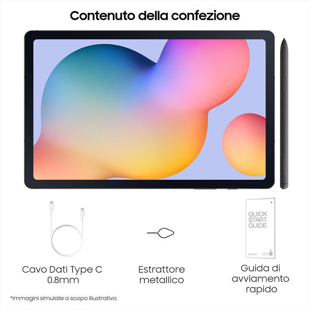 "SAMSUNG - Galaxy Tab S6 Lite GHMITSWIFI08MG"