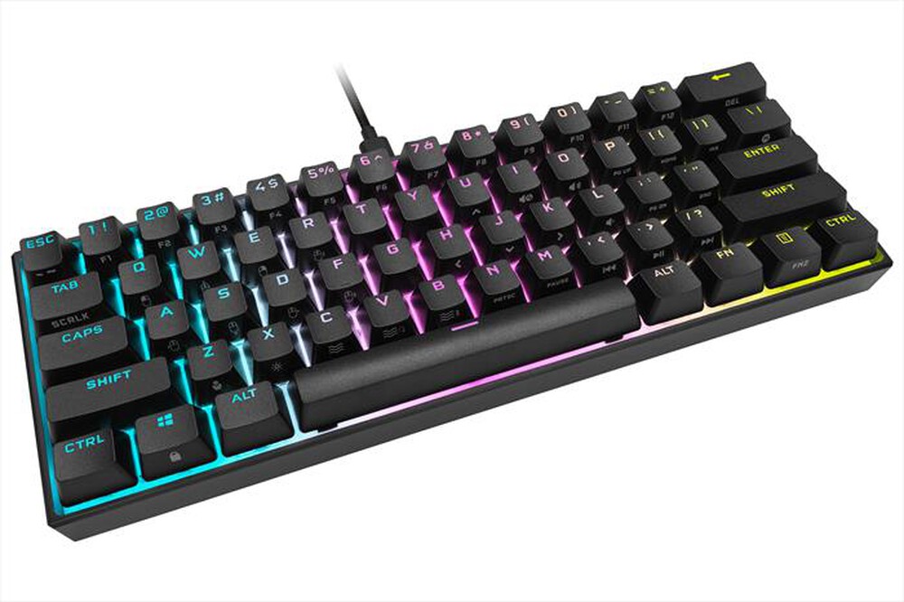 "CORSAIR - Tastiera K65 RGB MINI-Nero"