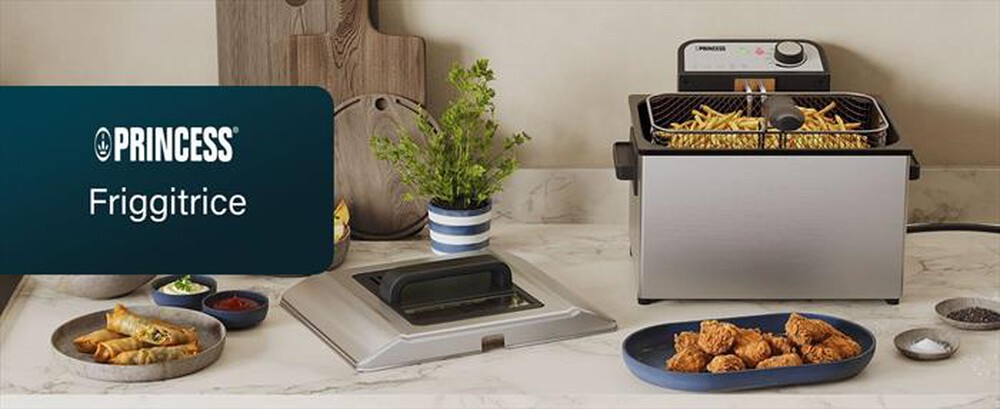 Immagine del prodotto PRINCESS - FRIGGITRICE 5L ACCIAIO-Acciaio