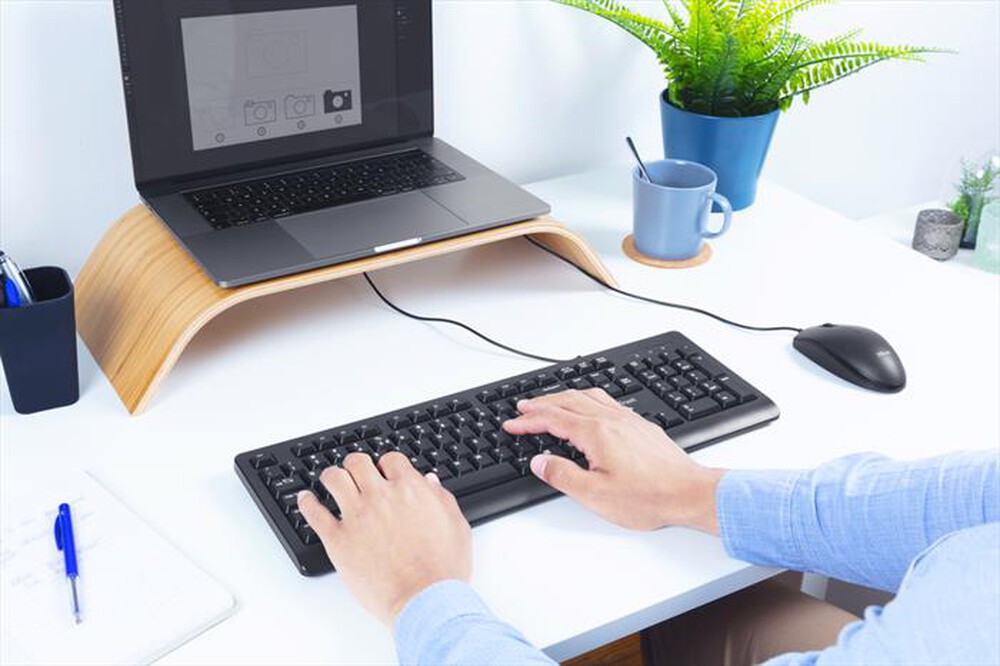 Immagine del prodotto TRUST - PRIMO KEYBOARD AND MOUSE SET IT-Black
