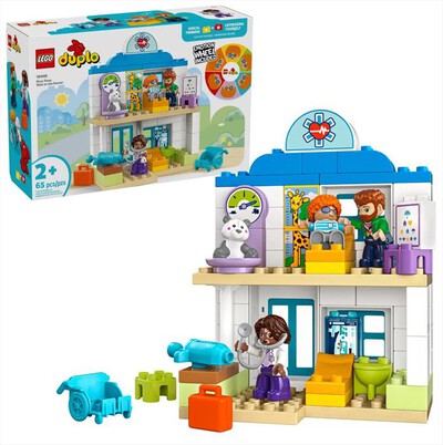 LEGO - DUPLO Prime esperienze: visita dal dottore - 10449-Multicolore