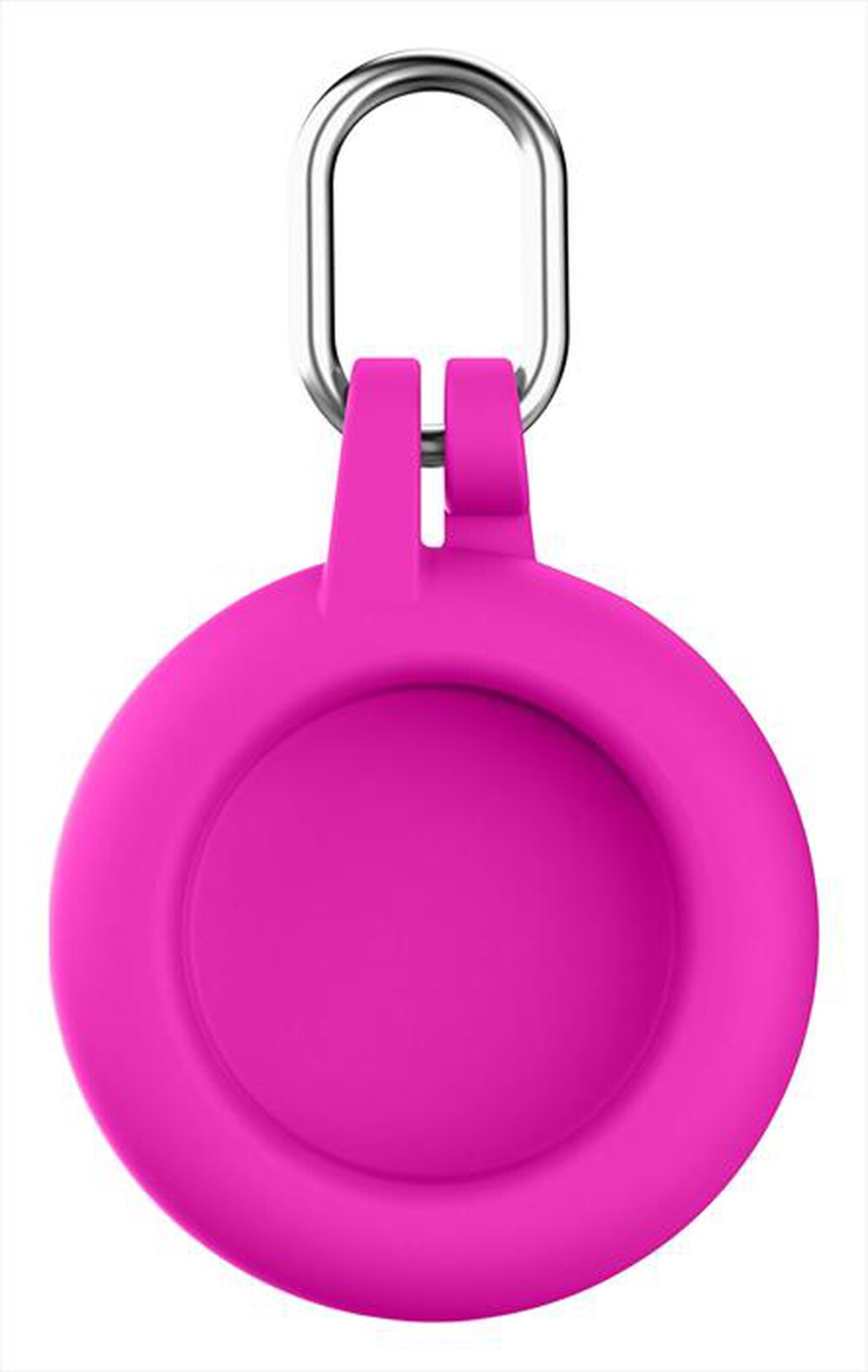 Immagine del prodotto CELLULARLINE - Custodia in silicone AirTag e Tracy Tag SOFT SHELL-Rosa
