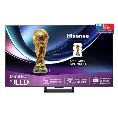HISENSE - Smart Tv Mini LED PRO 55" 4K 55U7Q PRO 165Hz-NERO,  HISENSE - Smart Tv Mini LED PRO 55" 4K 55U7Q PRO 165Hz-NERO