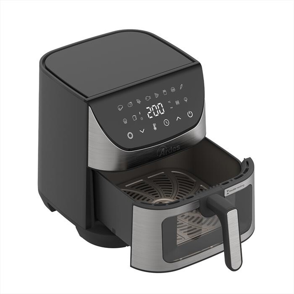 Immagine del prodotto ARDES - FRIGGISANA SUPREME 8L-Nero/Inox