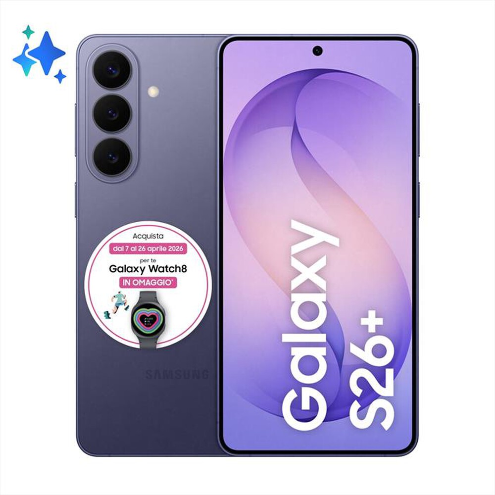 Immagine del prodotto SAMSUNG - Smartphone Galaxy S26+ 512GB/12GB-Cobalt Violet