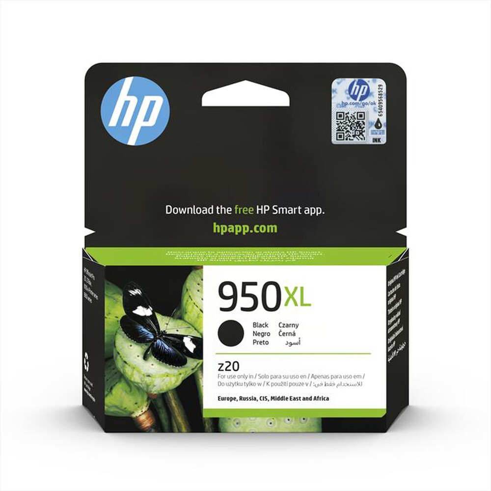 "HP - 950XL Black Officejet Ink Cartridge-Nero"